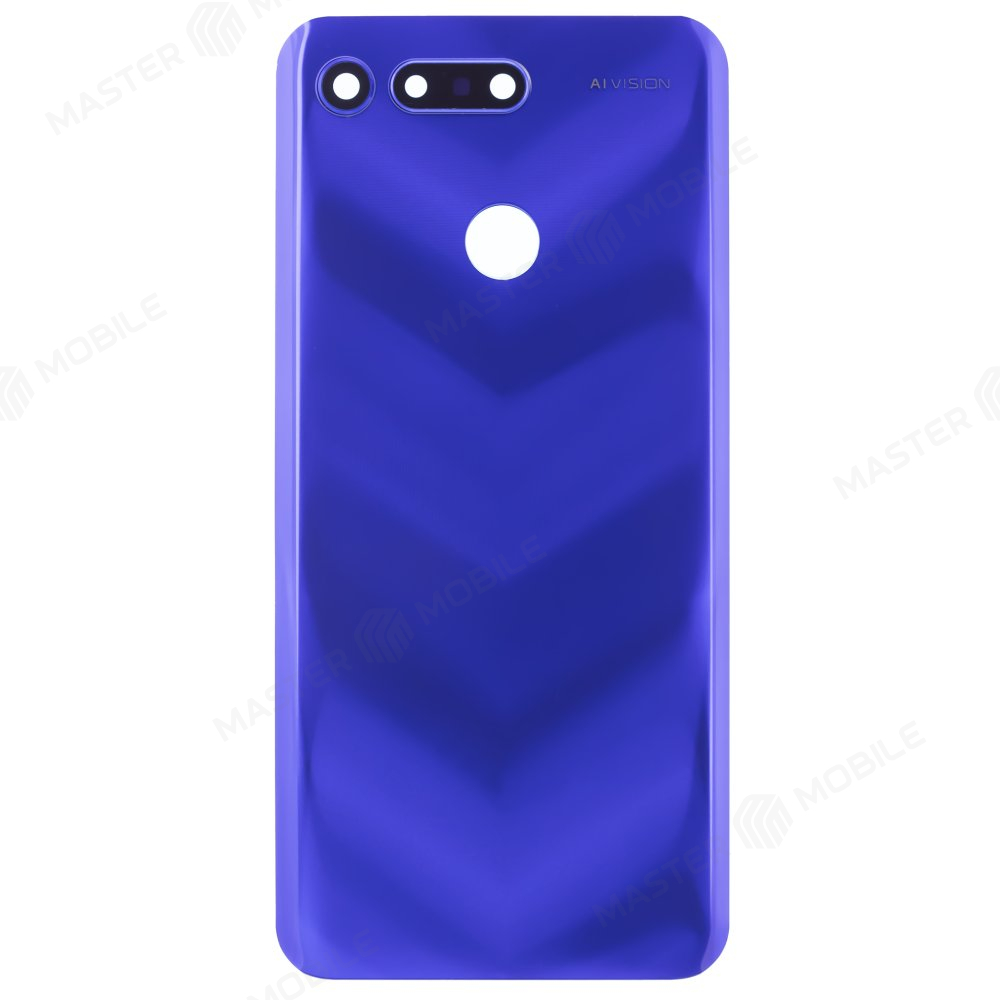 Задняя крышка для Huawei Honor View 20 (PCT-L29) (синий) (в сборе со стеклом камеры)