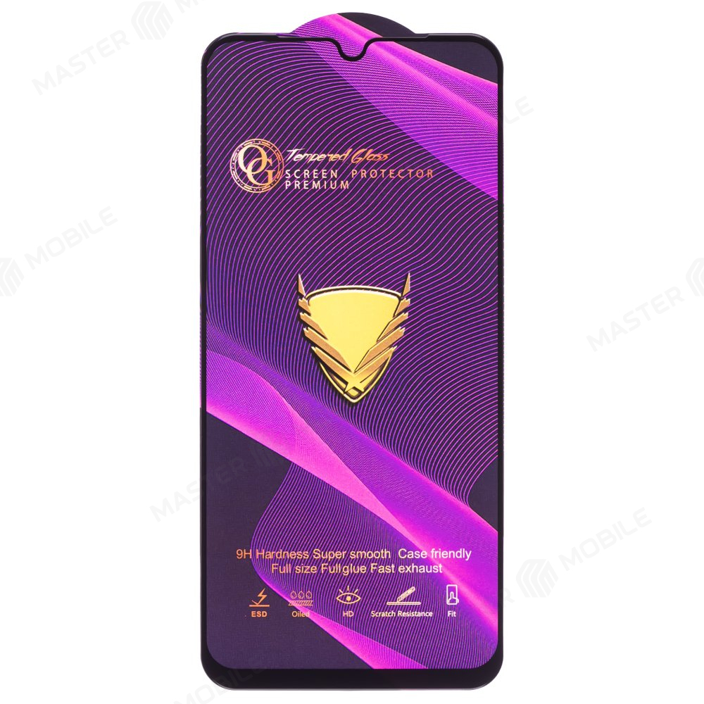 Защитное стекло OG Glass (3 в 1) для Samsung A256E Galaxy A25 5G (черный)