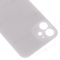 Задняя крышка для Apple iPhone 12 (белый) (с широким отверстием) (Premium) фото №3