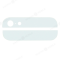 Верхняя и нижняя часть задней крышки для Apple iPhone 5 (белый)  фото №1