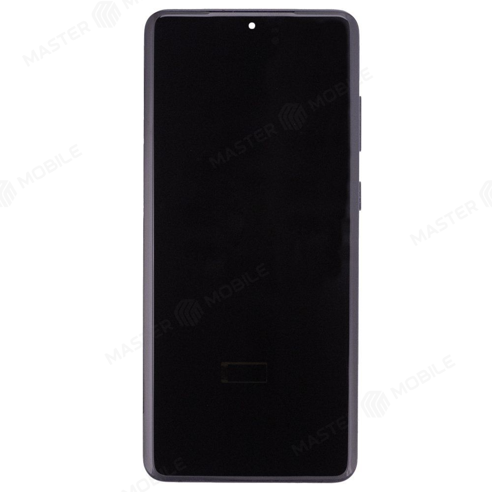 Дисплей для Samsung G985 Galaxy S20+ / G986 Galaxy S20+ 5G + тачскрин (черный) (в рамке) (OLED) (Full Size)