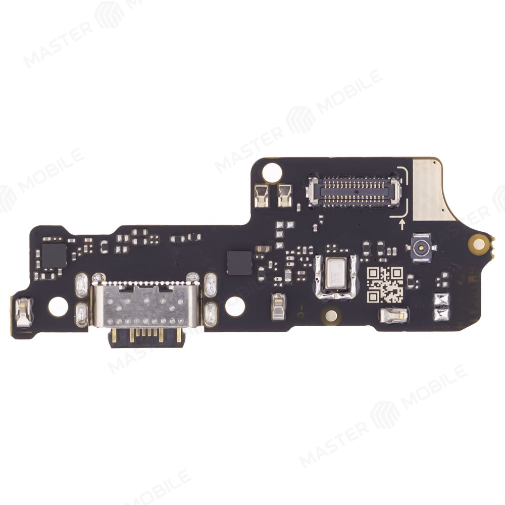 Нижняя плата для Xiaomi Poco C40 (220333QPG) / Redmi 10C (220333QNY) с комп. + разъем зарядки + микрофон