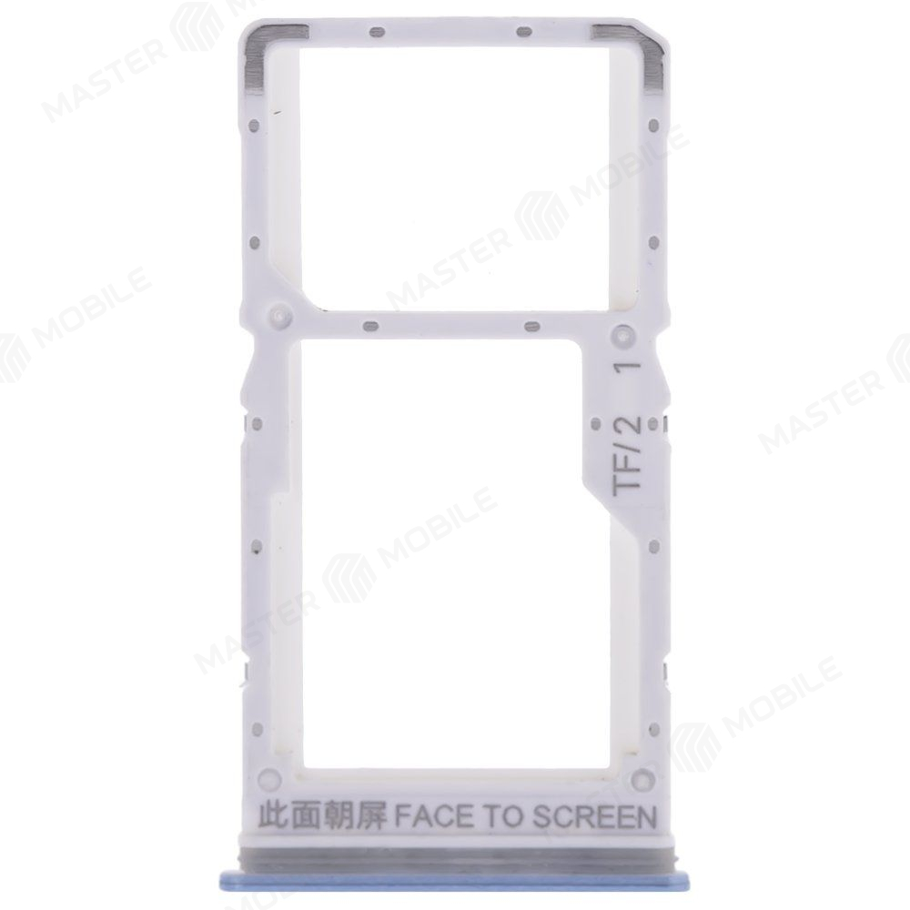 Держатель сим-карты для Xiaomi Poco X5 5G (22111317PG) (синий)