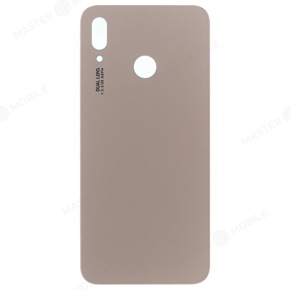 Задняя крышка для Huawei P20 Lite (ANE-LX1) / Nova 3E (ANE-AL00) (золотистый)