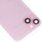 Задняя крышка для Apple iPhone 15 Plus (розовый) (в сборе со стеклом камеры) (Premium) фото №3