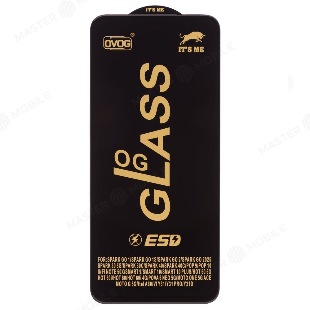 Защитное стекло OG Glass для Infinix Hot 60 5G (X6726) (черный)