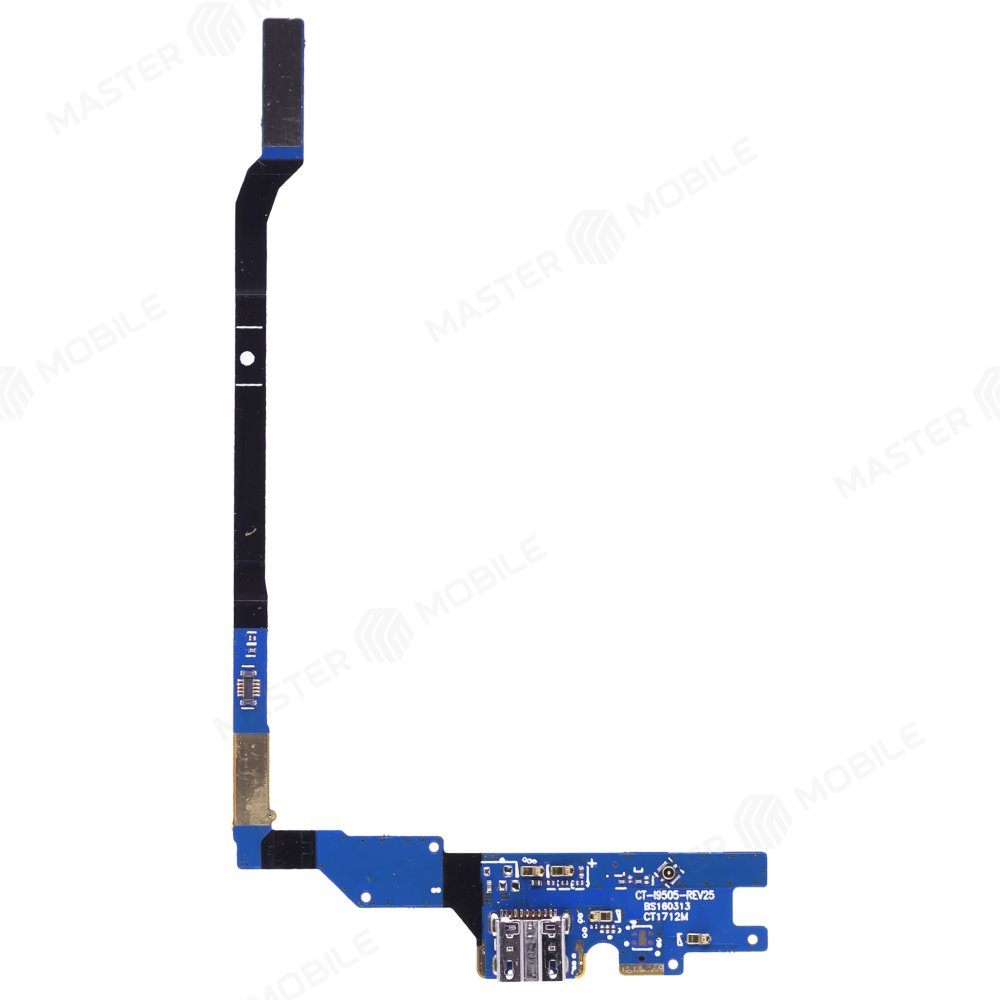 Шлейф для Samsung i9500 Galaxy S4 / i9505 Galaxy S4 LTE с комп. + разъем зарядки + микрофон