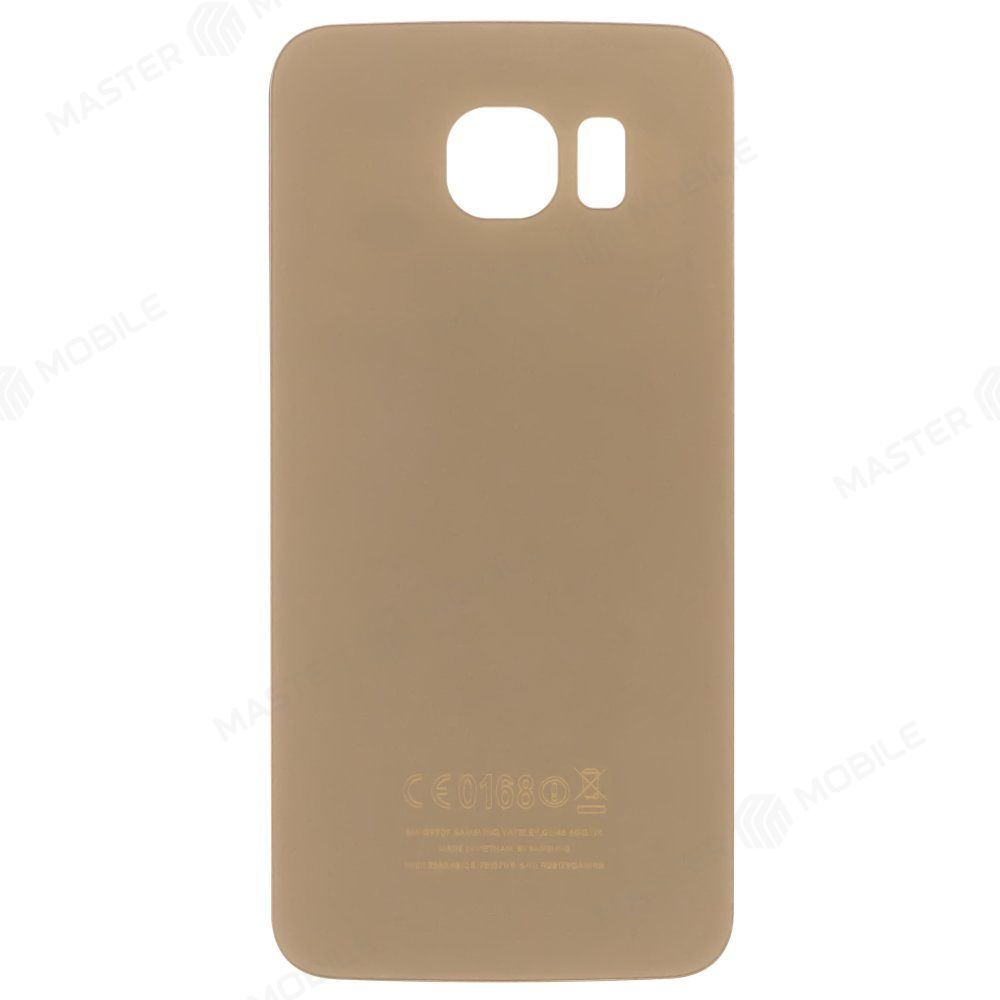 Задняя крышка для Samsung G920 Galaxy S6 (золотистый)