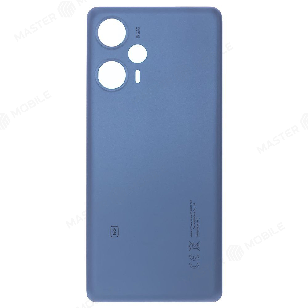 Задняя крышка для Xiaomi Poco F5 (23049PCD8G) (синий)