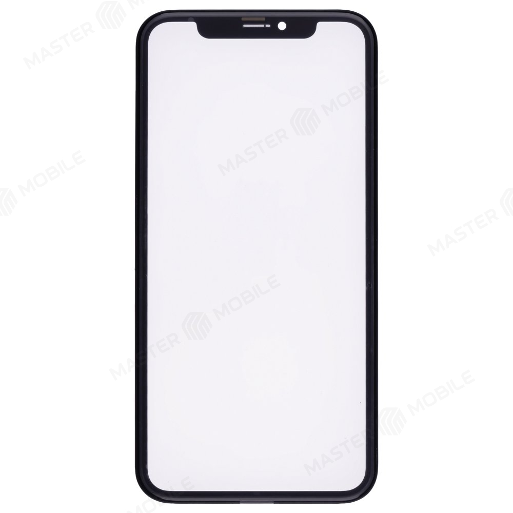 Стекло модуля для Apple iPhone Xr + OCA (в рамке)