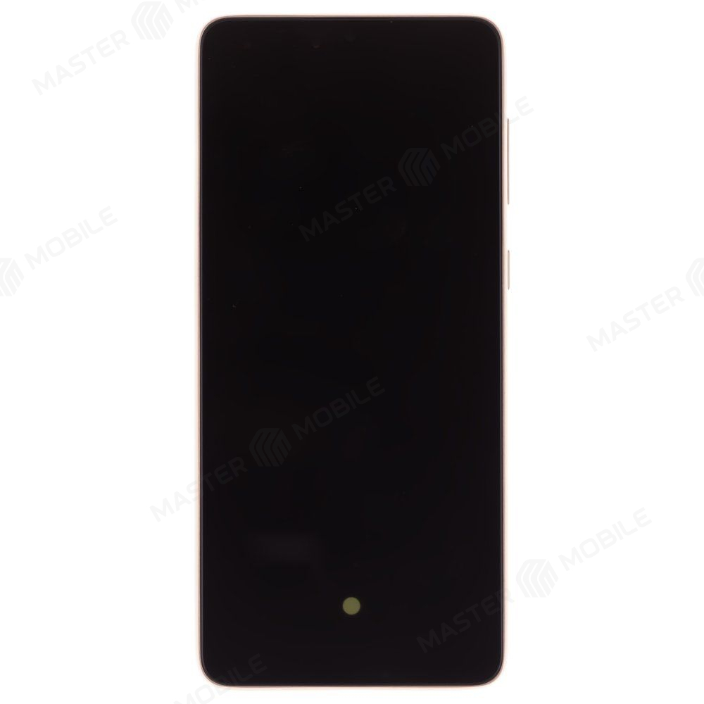 Дисплей для Samsung A336 Galaxy A33 5G + тачскрин (золотистый) (в рамке) (OLED) (Full Size)