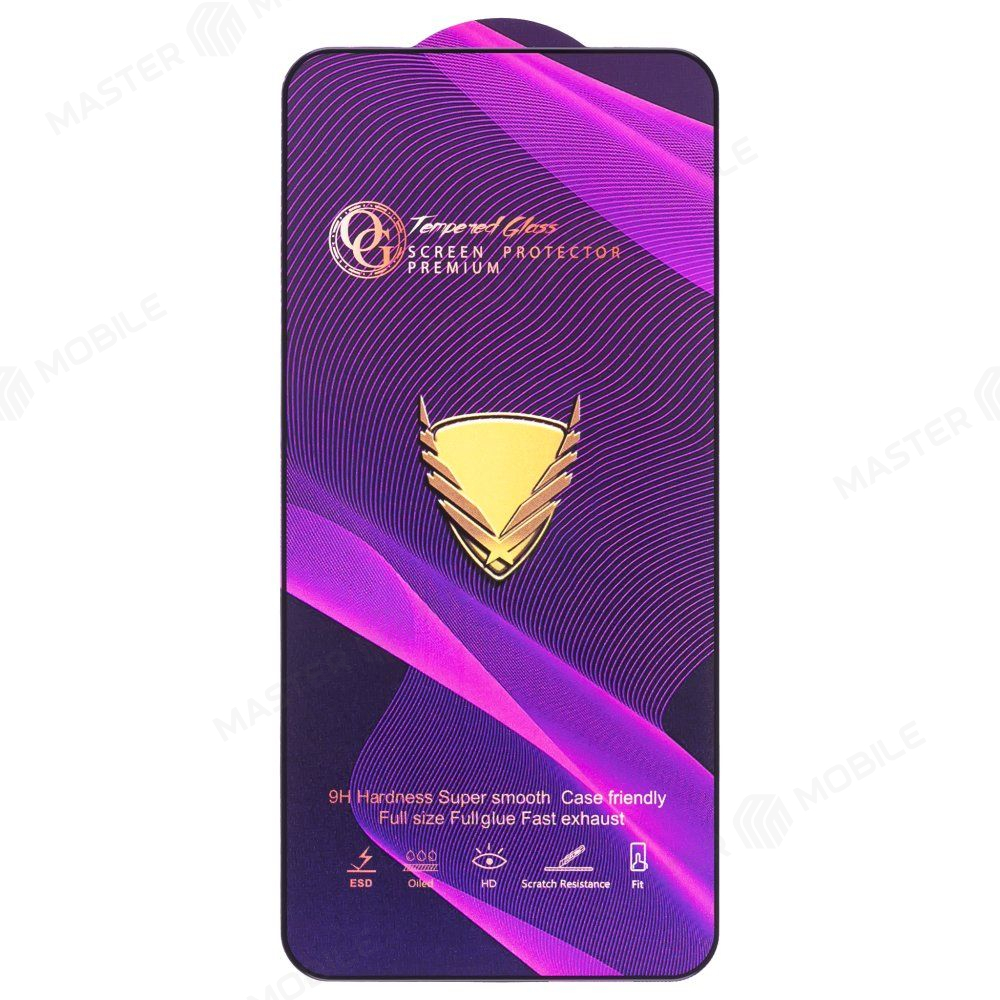 Защитное стекло OG Glass (3 в 1) для Samsung S926 Galaxy S24+ / S936 Galaxy S25+ (черный)