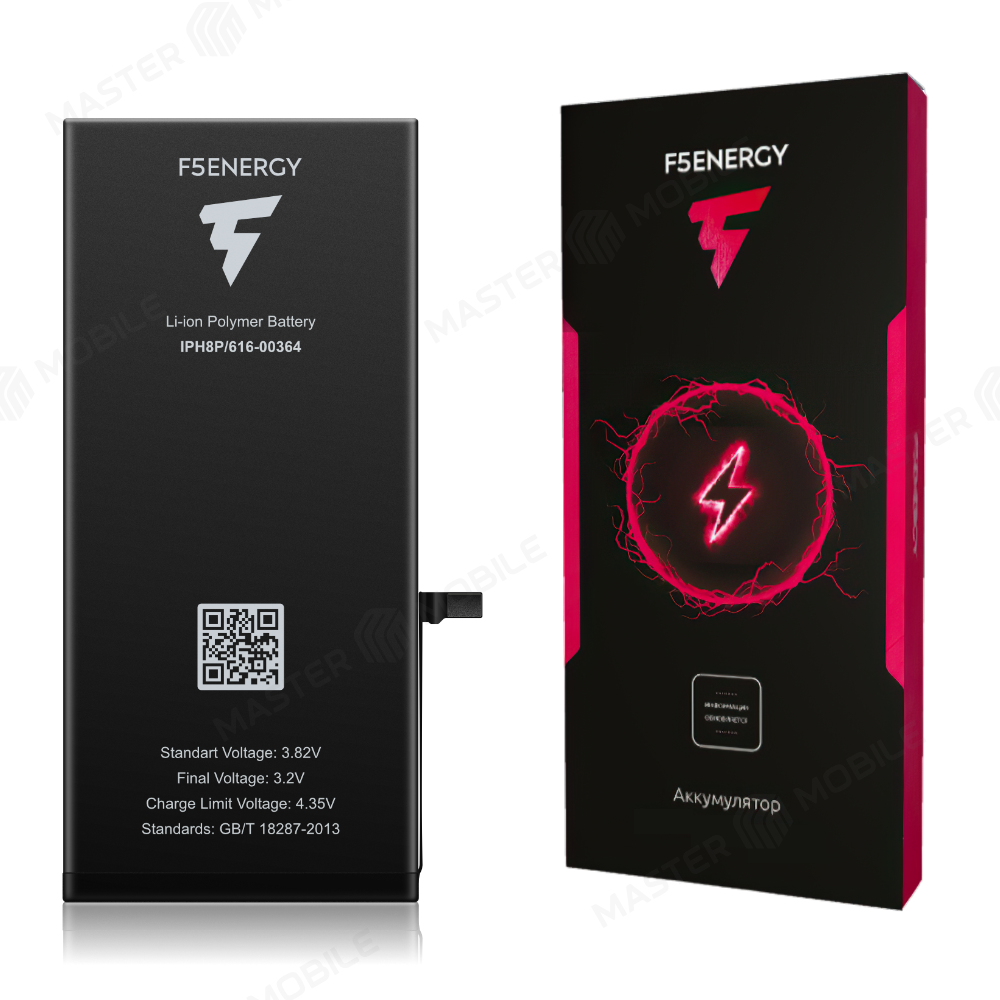 аккумулятор f5 energy для apple iphone 8 plus от магазина master-mobile.ru