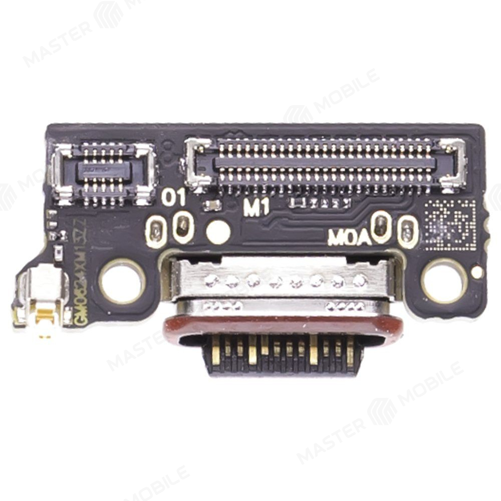 Нижняя плата для Xiaomi 13 Ultra (2304FPN6DC) с комп. + разъем зарядки + микрофон (ORIG100)