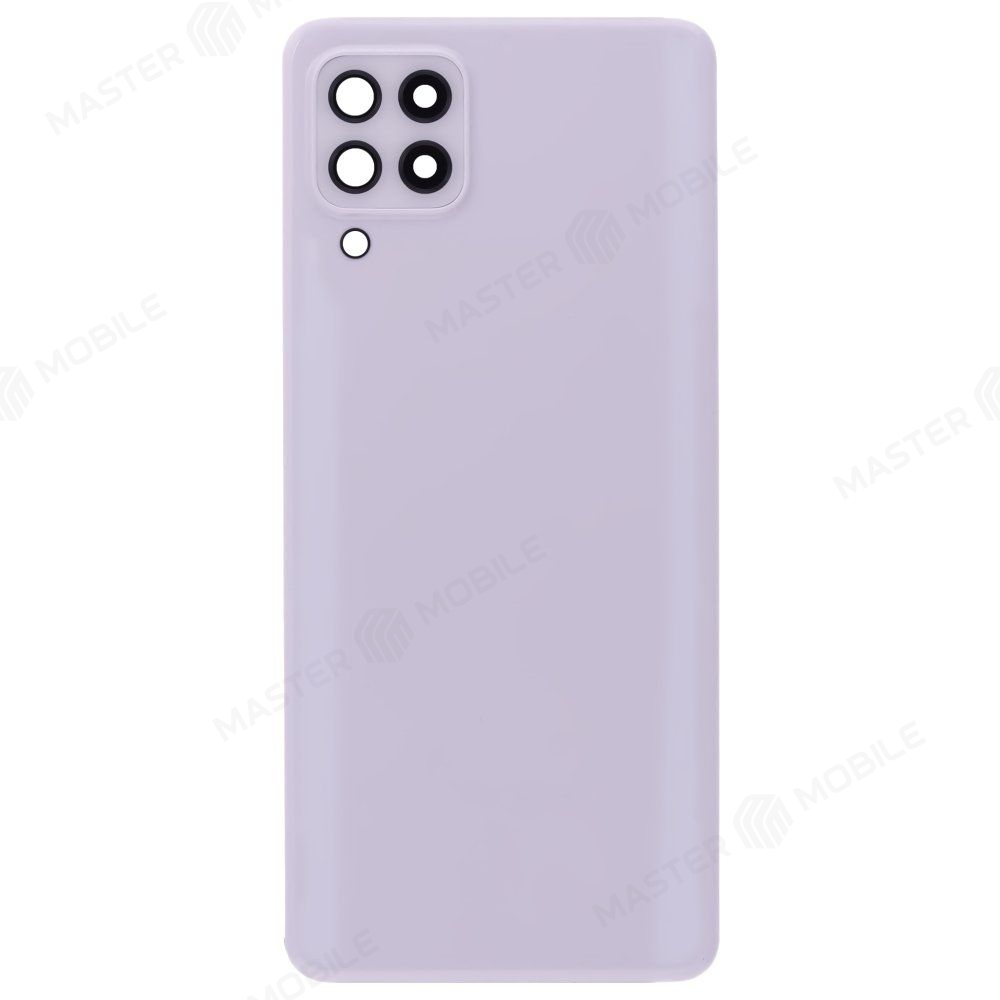 Задняя крышка для Samsung A225 Galaxy A22 (белый) (в сборе со стеклом камеры)