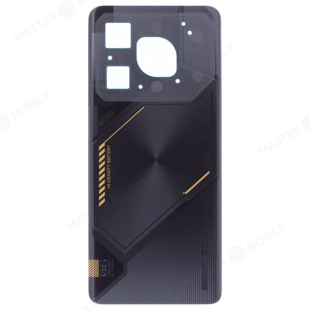 Задняя крышка для Tecno Pova 6 Neo 4G (LI6) (черный)