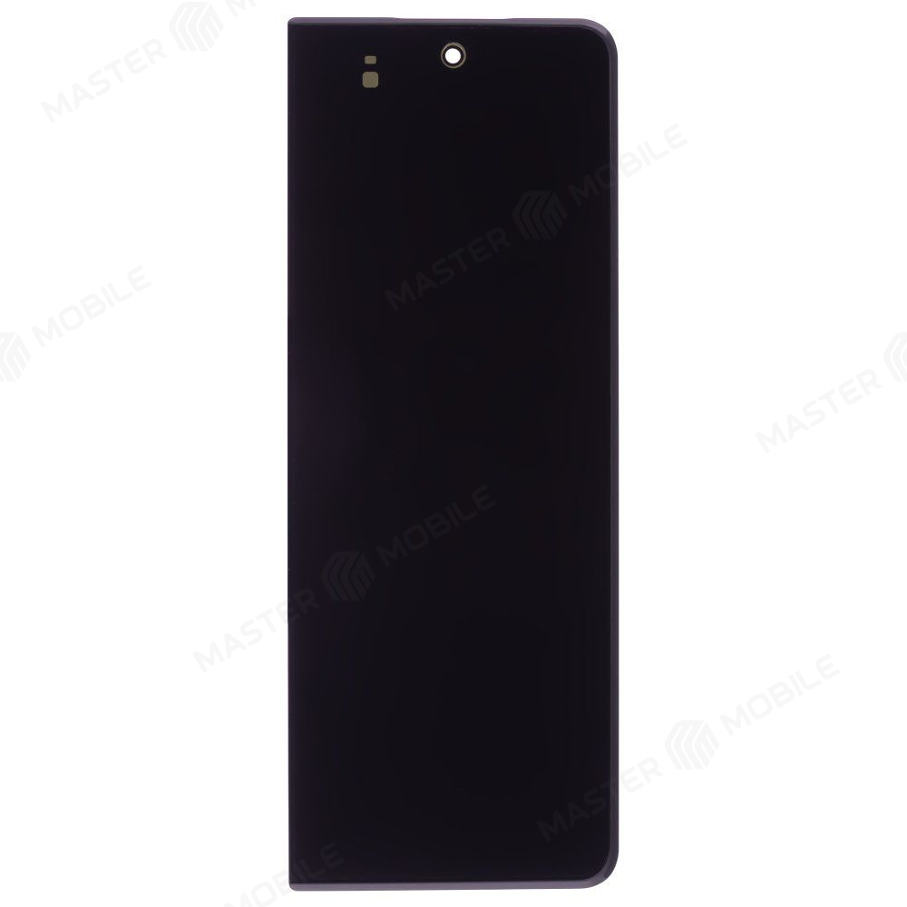 Дисплей для Samsung F926 Galaxy Z Fold 3 + тачскрин (внешний) (черный) (ORIG100) (возможен дефект ЛКП)