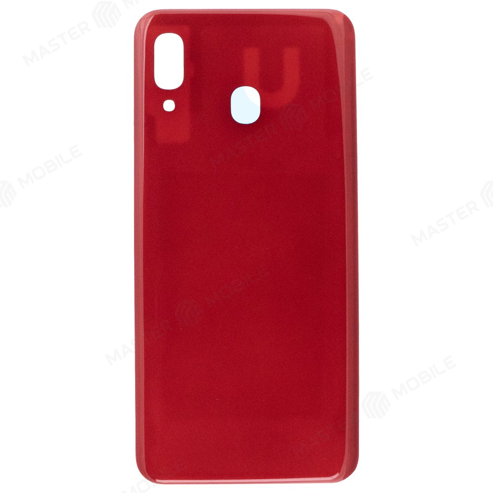 Задняя крышка для Samsung A205 Galaxy A20 (красный)