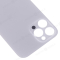 Задняя крышка для Apple iPhone 12 Pro Max (белый) (с широким отверстием) (Premium) фото №3
