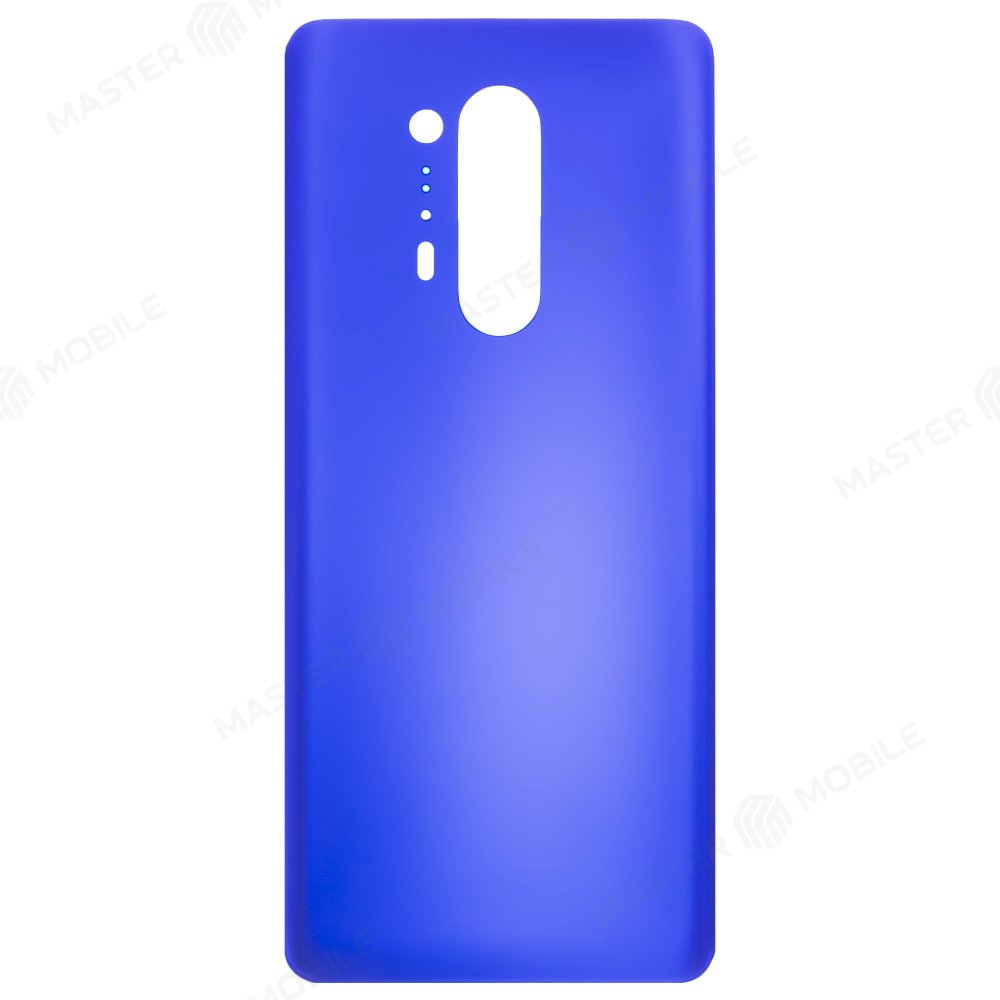 Задняя крышка для OnePlus 8 Pro (синий)