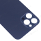 Задняя крышка для Apple iPhone 12 Pro Max (синий) (с широким отверстием) (Premium) фото №3