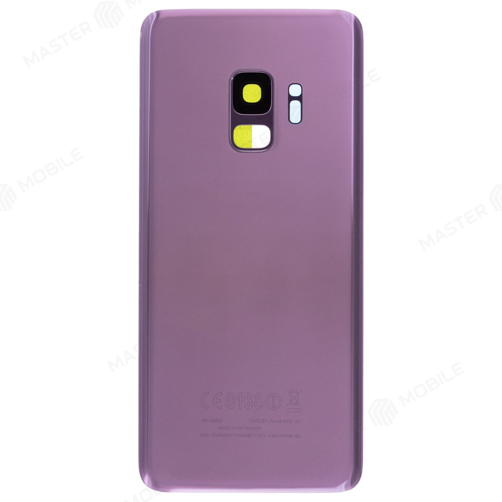 Задняя крышка для Samsung G960 Galaxy S9 (фиолетовый) (в сборе со стеклом камеры)