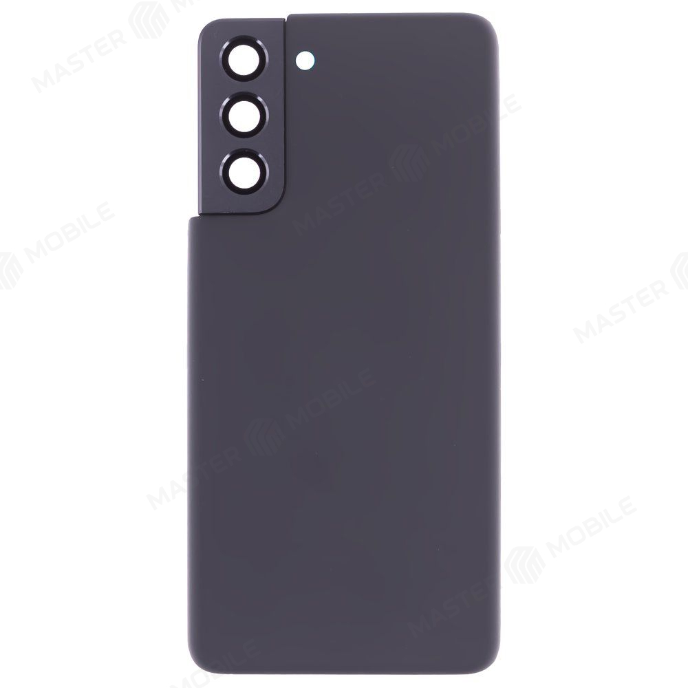 Задняя крышка для Samsung G991 Galaxy S21 (серый) (в сборе со стеклом камеры)