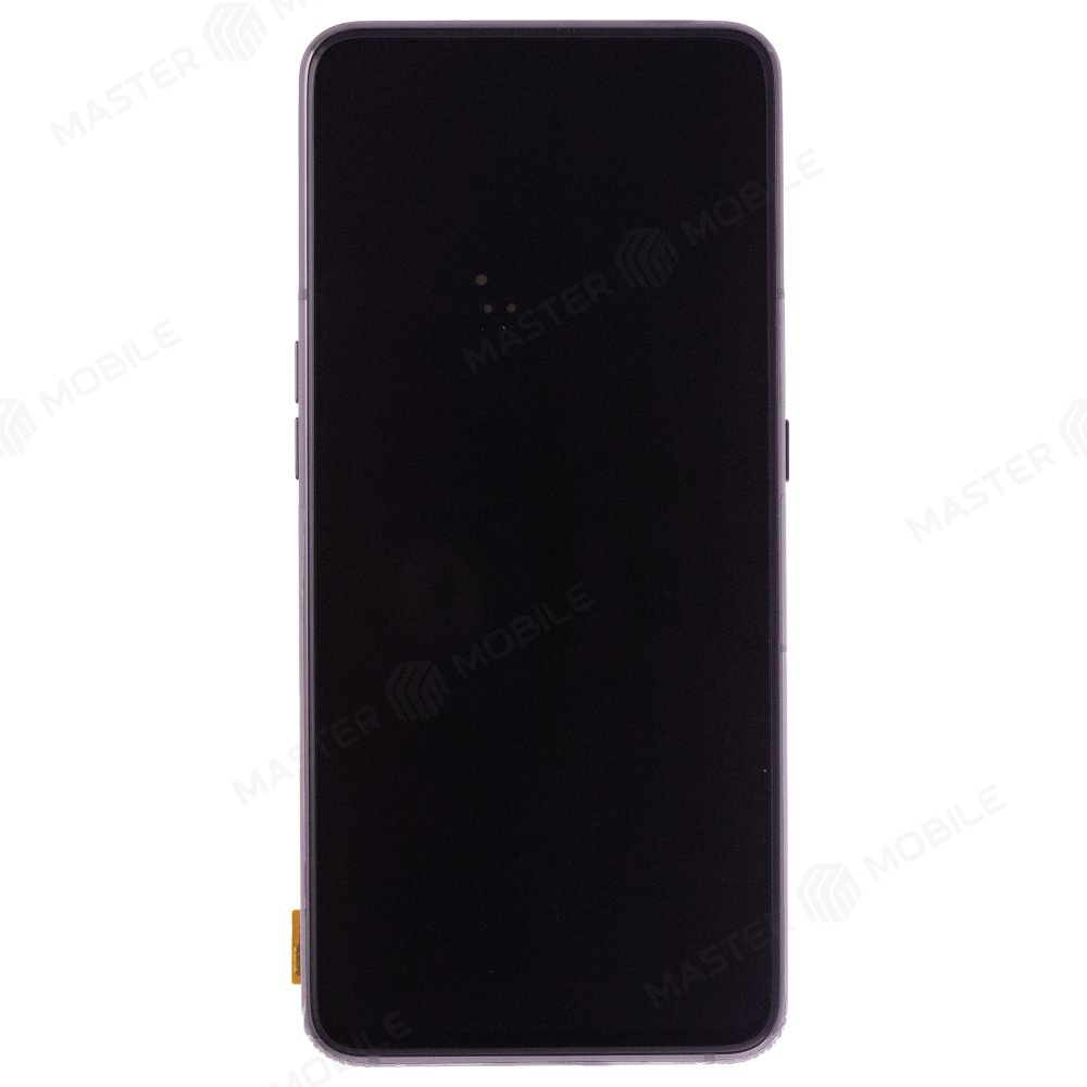 Дисплей для Samsung A805 Galaxy A80 (в сборе с тачскрином) (черный) (в рамке) (ORIG100)