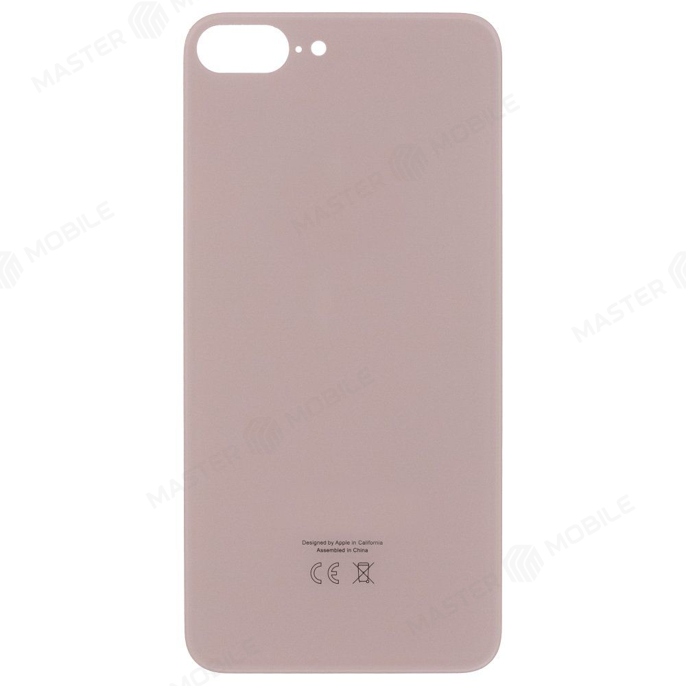 Задняя крышка для Apple iPhone 8 Plus (золотистый) (с широким отверстием) (Premium)