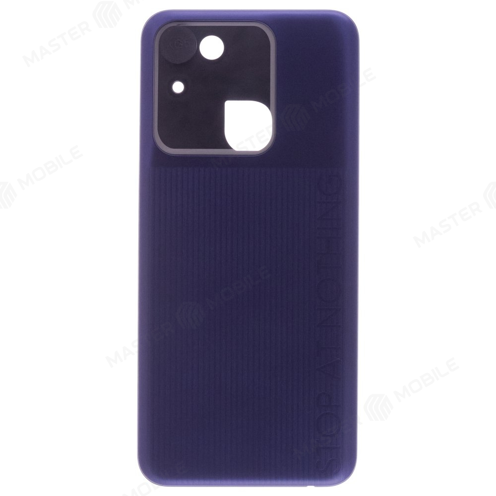 Задняя крышка для Tecno Spark GO 2022 (KG5) (синий)