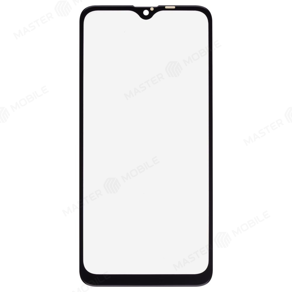 Стекло модуля для Samsung A107 Galaxy A10s + OCA (черный)