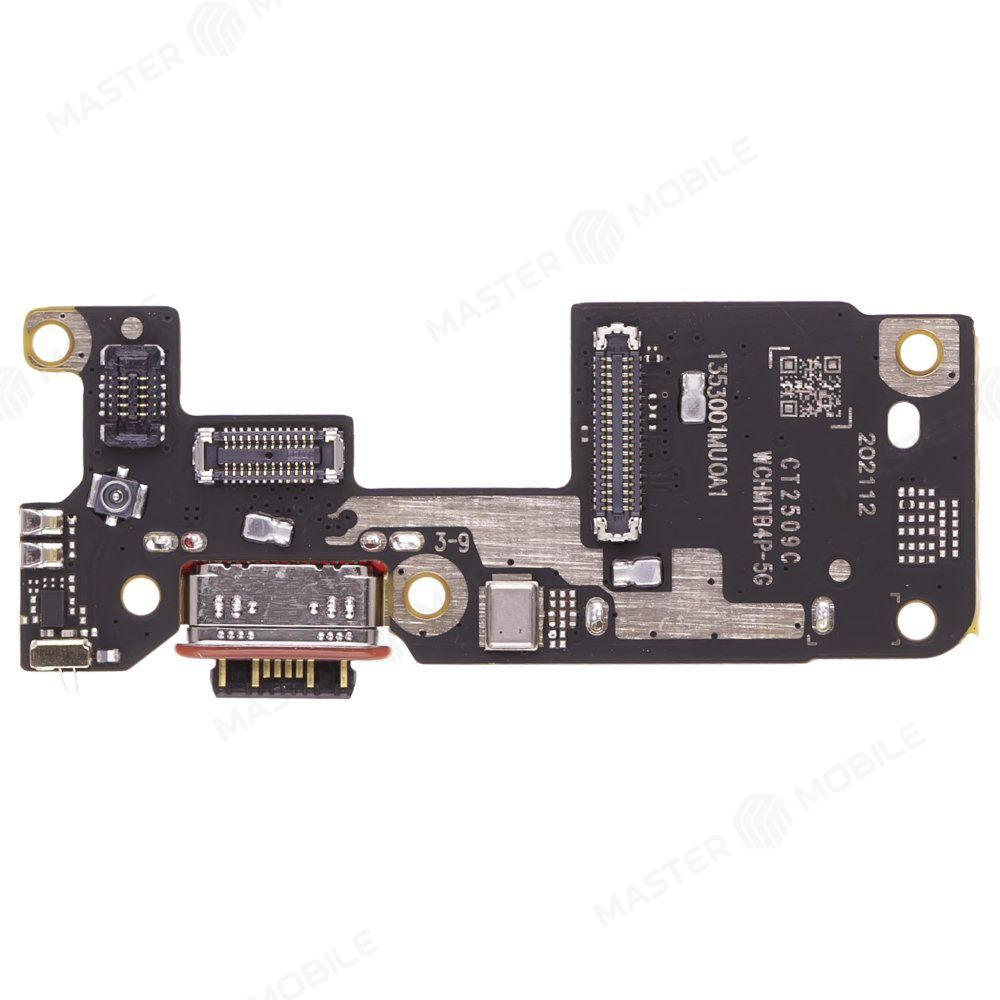 Нижняя плата для Xiaomi Poco F7 (25053PC47G) с комп. + разъем зарядки + микрофон + разъем SIM