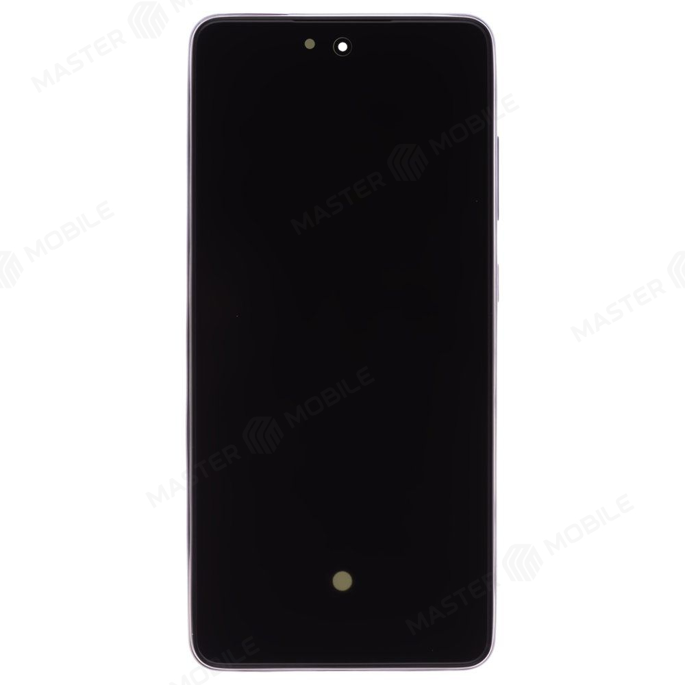 Дисплей для Samsung A525 Galaxy A52 / A526 Galaxy A52 5G / A528 Galaxy A52s + тачскрин (черный) (в рамке) (OLED) (Full Size)