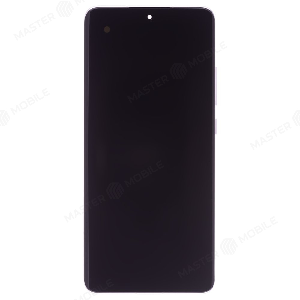 Дисплей для Xiaomi 12 (2201123G) / 12X (2112123AG) (в сборе с тачскрином) (голубой) (в рамке) (ORIG100) (SP)