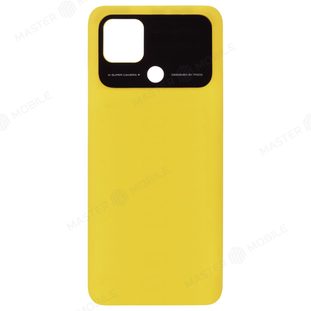 Задняя крышка для Xiaomi Poco C40 (220333QPG) (желтый)