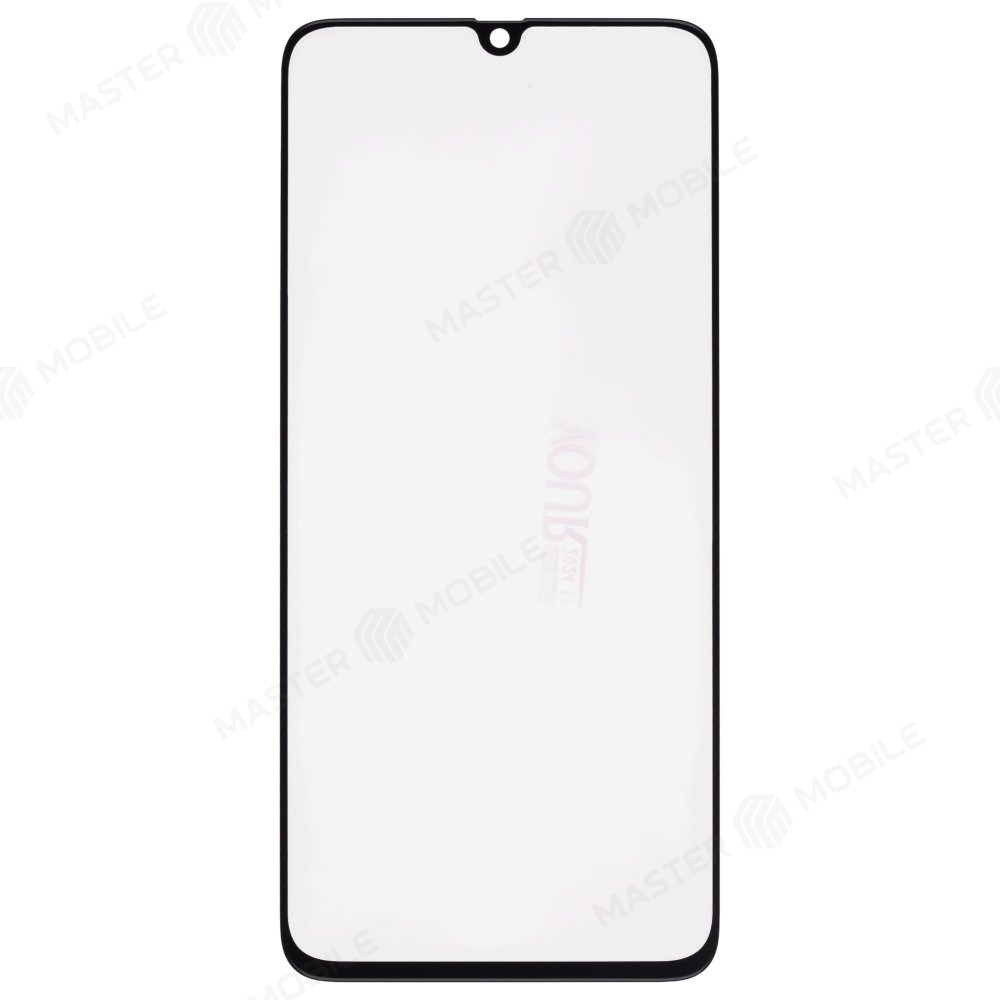 Стекло модуля для Samsung A705 Galaxy A70 + OCA (черный) (Musttby) (Premium)