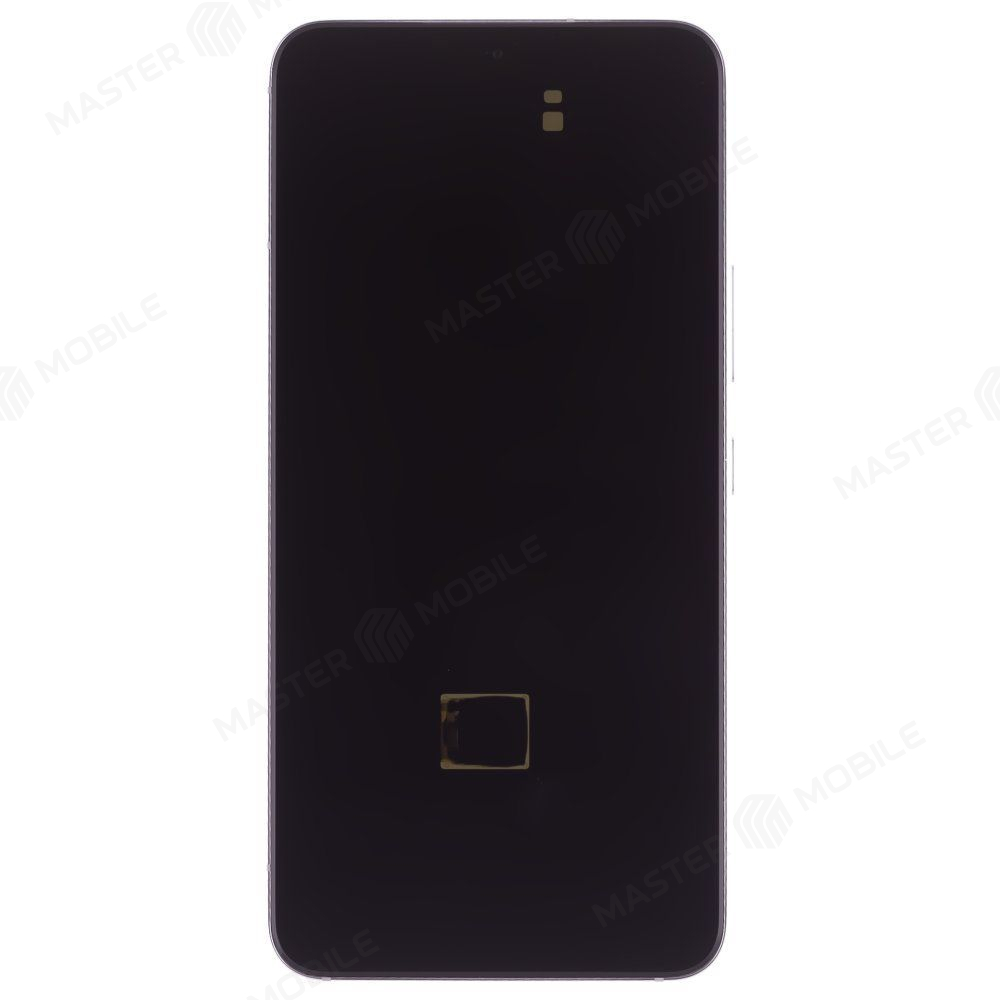 Дисплей для Samsung S901 Galaxy S22 + тачскрин (серебристый) (в рамке) (ORIG100) (SP)