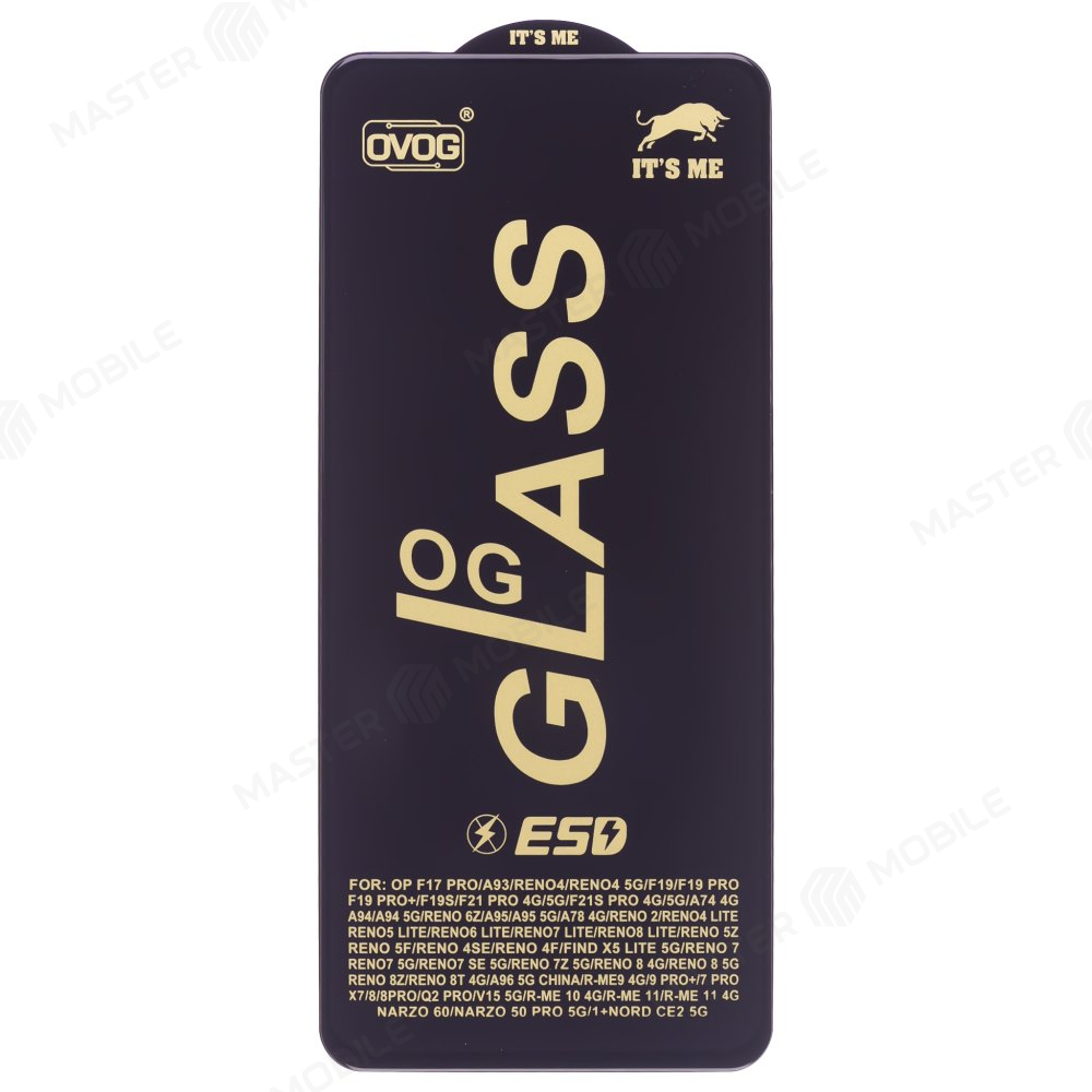 Защитное стекло OG Glass для Realme 9 4G (RMX3521) / 9 5G (RMX3474) / 10 4G (RMX3630) (черный)