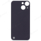 Задняя крышка для Apple iPhone 13 mini (черный) (с широким отверстием) (Premium) фото №2