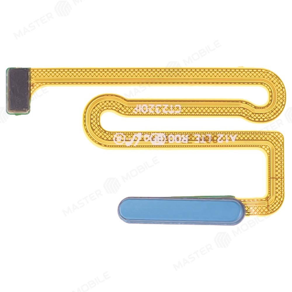 Шлейф для Samsung A125 Galaxy A12 / A135 Galaxy A13 / M127 Galaxy M12 и др. с комп. + сканер отпечатка пальца (кнопка включения) (зеленый)