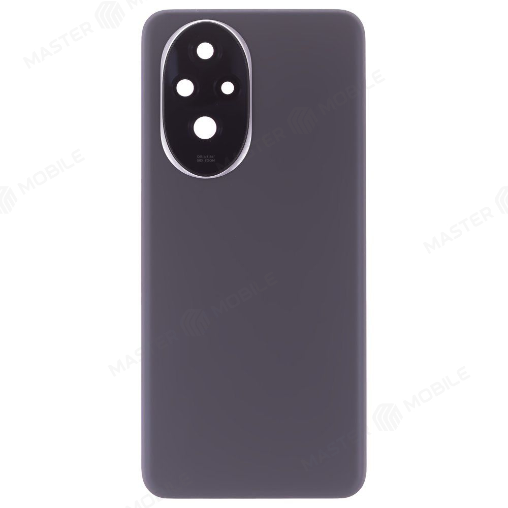 Задняя крышка для Huawei Honor 200 (ELI-NX9) (черный) (в сборе со стеклом камеры) (ORIG100)