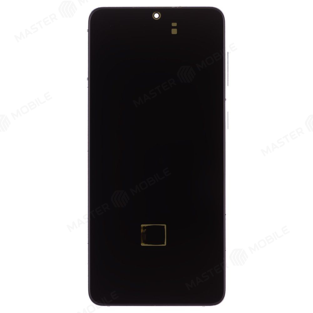 Дисплей для Samsung G996 Galaxy S21+ + тачскрин (серебристый) (в рамке) (ORIG100) (возможен дефект ЛКП)