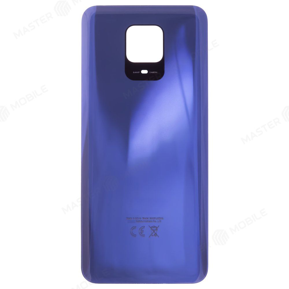 Задняя крышка для Xiaomi Redmi Note 9 Pro (M2003J6B2G) / Redmi Note 9S (M2003J6A1G) / Redmi Note 9 Pro Max (серый)