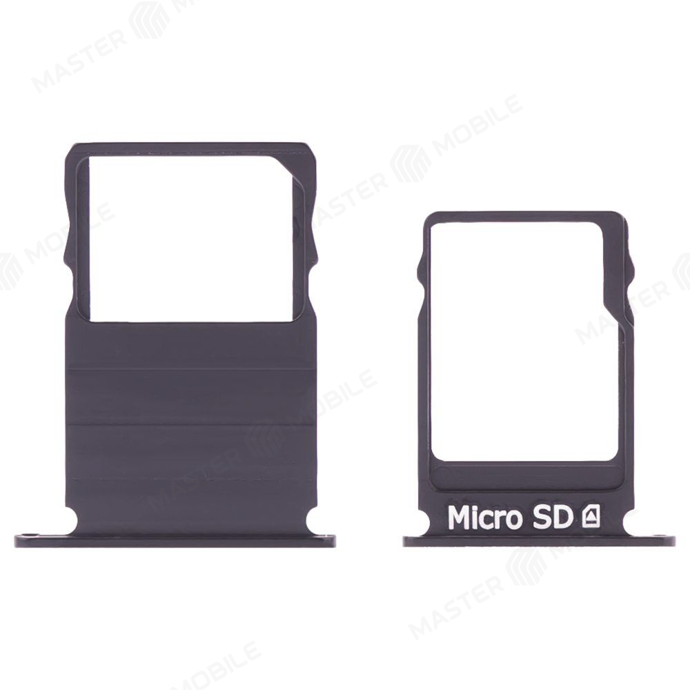 Держатель сим-карты для Nokia 3 (TA-1032) (черный)
