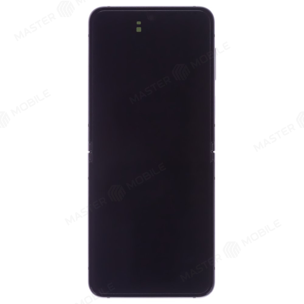 Дисплей для Samsung F731 Galaxy Z Flip 5 (в сборе с тачскрином) (внутренний) (черный) (в рамке) (ORIG100)