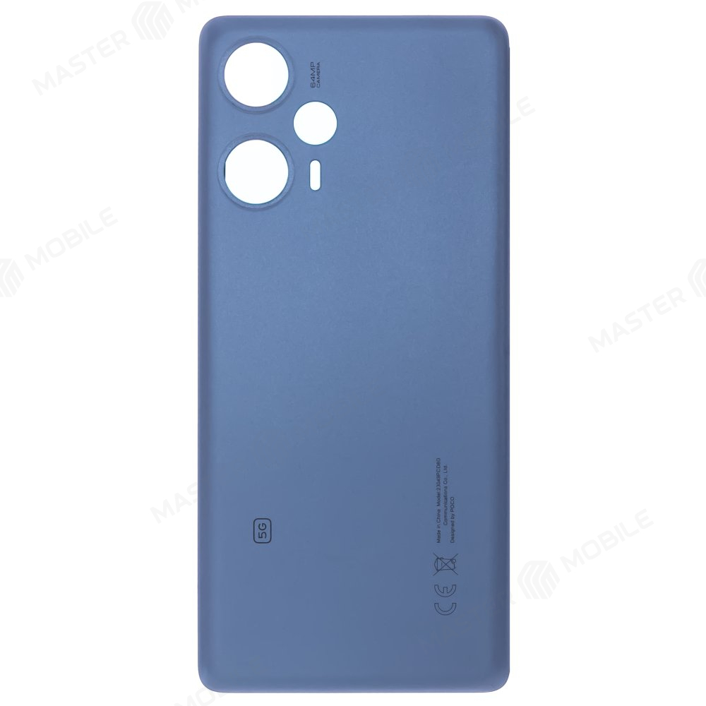 Задняя крышка для Xiaomi Poco F5 (23049PCD8G) (синий)