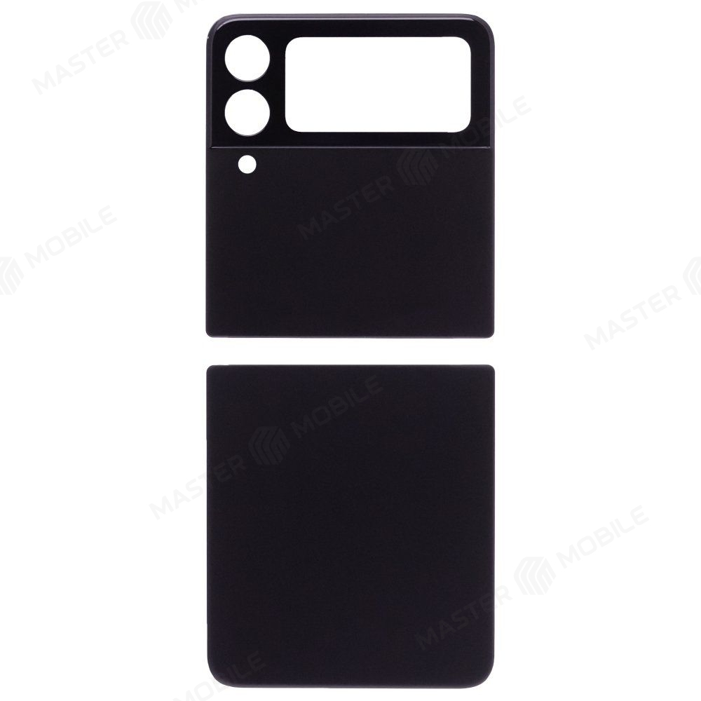 Задняя крышка для Samsung F711 Galaxy Z Flip 3 (серый) (комплект)