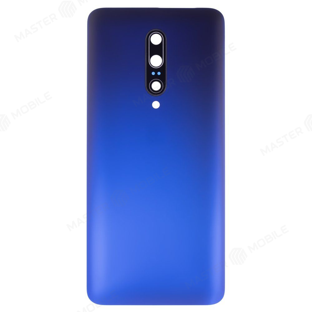 Задняя крышка для OnePlus 7 Pro (синий) (в сборе со стеклом камеры)