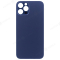 Задняя крышка для Apple iPhone 12 Pro (синий) (с широким отверстием) (Premium) фото №1