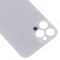 Задняя крышка для Apple iPhone 12 Pro (белый) (с широким отверстием) (Premium) фото №3
